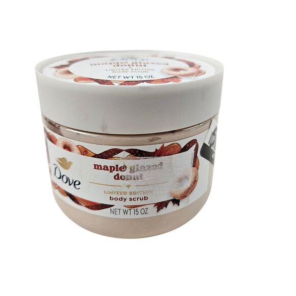 Dove Other - Dove Body Scrub Maple Glazed Donut Limited Edition 15 oz Holiday Treats
